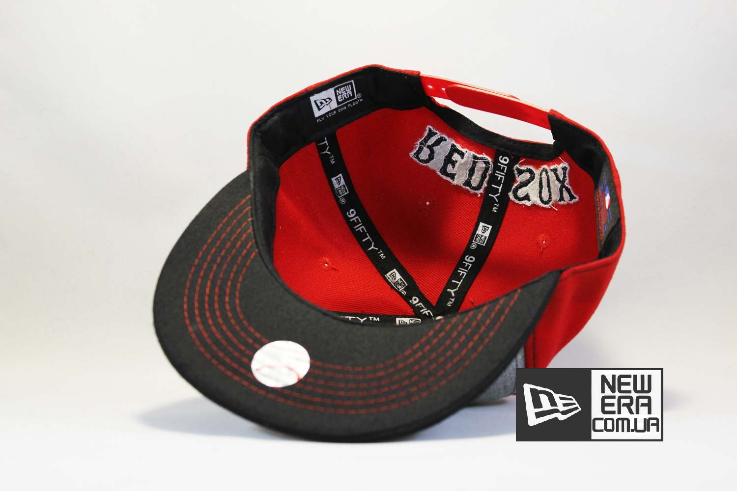 нью эра Украина кепка snapback Boston NewEra 9fifty бостон бейсбокла купить красно-серая